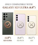 GVIEWIN Slim Marble Case for Galaxy S23 Ultra