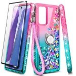 Glitter Liquid Waterfall Case for Galaxy A03S