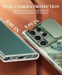 GVIEWIN Slim Marble Case for Galaxy S23 Ultra
