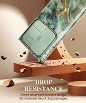 GVIEWIN Slim Marble Case for Galaxy S23 Ultra