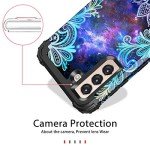 Floral Heavy Duty Case for Galaxy S21 5G