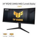 ASUS TUF 34" QHD Curved Gaming Monitor