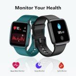 Imzuc Waterproof Fitness Tracker Watch with Heart Rate
