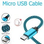 Aioneus 6FT Micro USB Fast Charging Cable 3-Pack