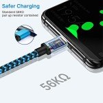 Aioneus 6FT Micro USB Fast Charging Cable 3-Pack