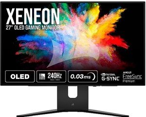 Corsair XENEON 27-Inch 240Hz OLED Gaming Monitor