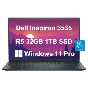 Dell Inspiron 15 Touchscreen Business Laptop, Ryzen 5
