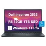 Dell Inspiron 15 Touchscreen Business Laptop, Ryzen 5