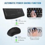 Wireless Keyboard and Mouse Combo for PC/Mac