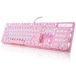 Camiysn Retro Pink Mechanical Gaming Keyboard