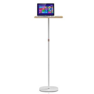 Height Adjustable Portable Laptop Floor Stand