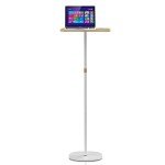 Height Adjustable Portable Laptop Floor Stand