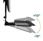 Adjustable Wall Mount for Monitor and Keyboard