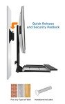 Adjustable Wall Mount for Monitor and Keyboard