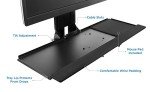 Adjustable Wall Mount for Monitor and Keyboard