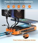 GOODaaa 36000mAh Wireless Power Bank with Fast Charging