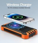 GOODaaa 36000mAh Wireless Power Bank with Fast Charging