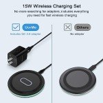 Fast Wireless Charger Pad for Samsung and iPhone