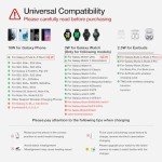 HOLYJOY 3-in-1 Wireless Charger for Samsung/Android