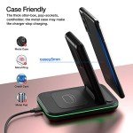 HOLYJOY 3-in-1 Wireless Charger for Samsung/Android