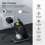 HOLYJOY 3-in-1 Wireless Charger for Samsung/Android