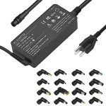 90W Universal Laptop Charger with 16 Connectors