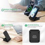 Samsung 15W Fast Wireless Charger Stand for Phones