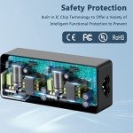 90W Universal Laptop Charger with 16 Connectors