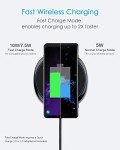 NANAMI Fast Wireless Charger for iPhone & Samsung
