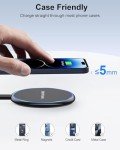 NANAMI Fast Wireless Charger for iPhone & Samsung