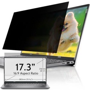 17.3" Laptop Privacy Screen Filter for All Brands