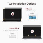 14" Laptop Privacy Screen with Anti-Glare Filter