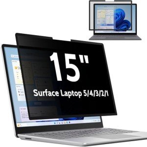 Mamol Privacy Screen Protector for Surface Laptop 15