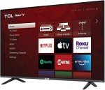 TCL 55" 4K UHD HDR Smart Roku TV