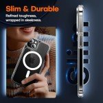 TAURI 3-in-1 Magnetic iPhone 13 Case with Protectors