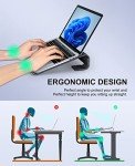 Ergonomic Aluminum Laptop Stand for All Sizes