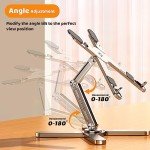 Moallia 360° Rotating Laptop Stand, Foldable Holder