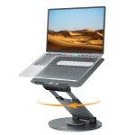 Nulaxy Adjustable 360° Rotating Laptop Stand
