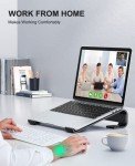 Ergonomic Aluminum Laptop Stand for All Sizes