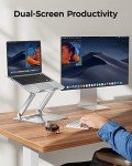 LORYERGO Adjustable Portable Laptop Stand for 17.3