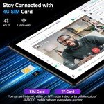 10.1" Android 13 Tablet, 4G, Quad-Core, GPS