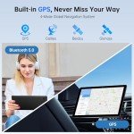 10.1" Android 13 Tablet, 4G, Quad-Core, GPS