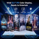 10.1" Android 13 Tablet, 4G, Quad-Core, GPS