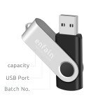 Elite 10-Pack 2GB Swivel USB Flash Drives
