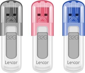 Lexar 32GB JumpDrive V100 USB 3.2 - 3-Pack