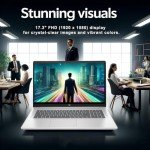 HP 17.3" FHD Laptop with Intel Core i5, 64GB RAM