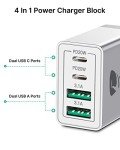 40W Fast USB C Wall Charger - 2-Pack