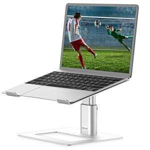 Ergonomic Adjustable Aluminum Laptop Stand for All Laptops