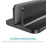 Adjustable Aluminum Vertical Laptop Stand Holder