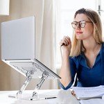 Adjustable Portable Ergonomic Laptop Stand for 10-15.6